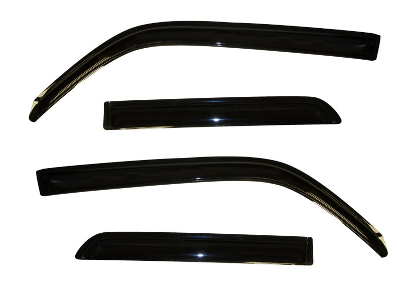 AVS 10-18 Toyota 4Runner Ventvisor Outside Mount Window Deflectors 4pc - Smoke AVS 10-18 Toyota 4Runner Ventvisor Outside Mount Window Deflectors 4pc - Smoke