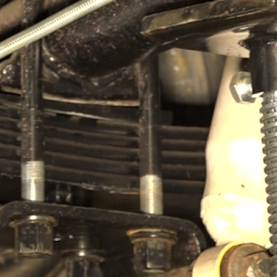 Fishbone Offroad Universal 4in Leaf Spring Shim - Black