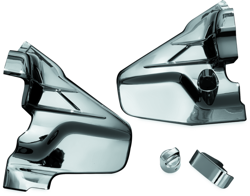 Kuryakyn Louvered Transmission Cover 01-17 Honda GL1800 Chrome Kuryakyn Louvered Transmission Cover 01-17 Honda GL1800 Chrome