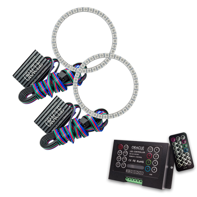 Oracle Mazda Miata 01-05 Halo Kit - ColorSHIFT w/ 2.0 Controller Oracle Mazda Miata 01-05 Halo Kit - ColorSHIFT w/ 2.0 Controller