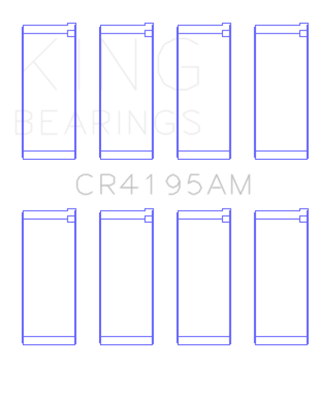 King Engine Bearings Chrysler Neon Ecc/Ecb (Size +0.25mm) Connecting Rod Bearing Set King Engine Bearings Chrysler Neon Ecc/Ecb (Size +0.25mm) Connecting Rod Bearing Set