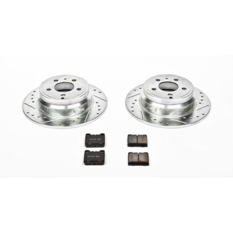 Power Stop 94-97 Volvo 850 Rear Z23 Evolution Sport Brake Kit Power Stop 94-97 Volvo 850 Rear Z23 Evolution Sport Brake Kit