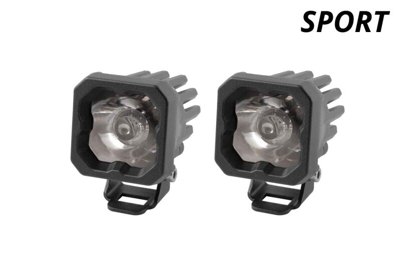 Diode Dynamics Stage Series C1 LED Pod Sport - White Spot Standard ABL (Pair) Diode Dynamics Stage Series C1 LED Pod Sport - White Spot Standard ABL (Pair)