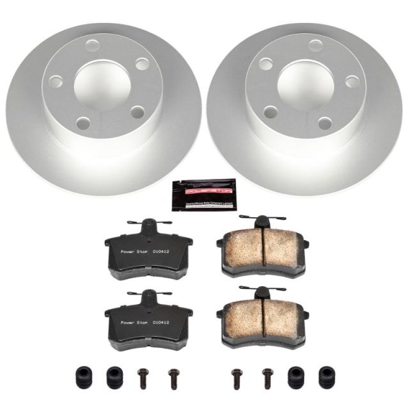 Power Stop 95-97 Audi A6 Rear Z23 Evolution Sport Coated Brake Kit Power Stop 95-97 Audi A6 Rear Z23 Evolution Sport Coated Brake Kit