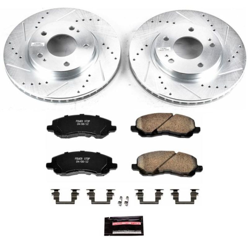 Power Stop 01-05 Chrysler Sebring Front Z23 Evolution Sport Brake Kit Power Stop 01-05 Chrysler Sebring Front Z23 Evolution Sport Brake Kit