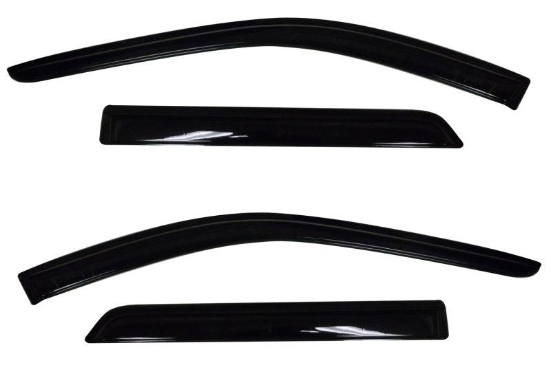 AVS 11-18 Dodge Durango Ventvisor Outside Mount Window Deflectors 4pc - Smoke AVS 11-18 Dodge Durango Ventvisor Outside Mount Window Deflectors 4pc - Smoke