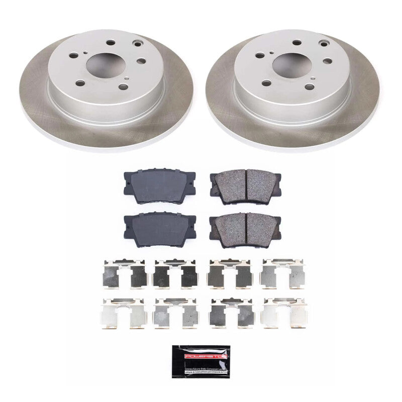 Power Stop 06-18 Toyota RAV4 Rear Semi-Coated Rotor Kit Power Stop 06-18 Toyota RAV4 Rear Semi-Coated Rotor Kit