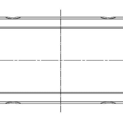 ACL Nissan L20/L24/L28 1998cc/2393cc/2753cc 6cyl 0.25 Oversized High Performance Main Bearing Set