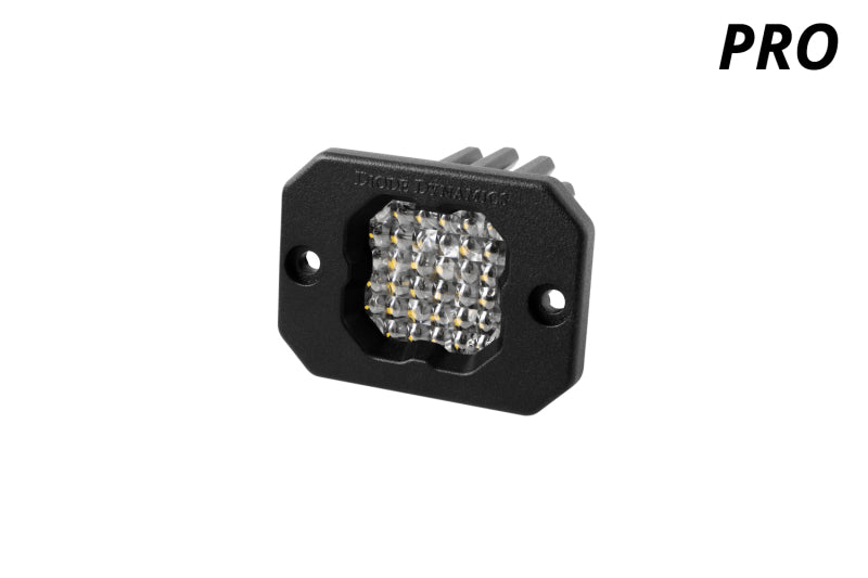 Diode Dynamics Stage Series C1 LED Pod Pro - White Flood Flush RBL Each Diode Dynamics Stage Series C1 LED Pod Pro - White Flood Flush RBL Each