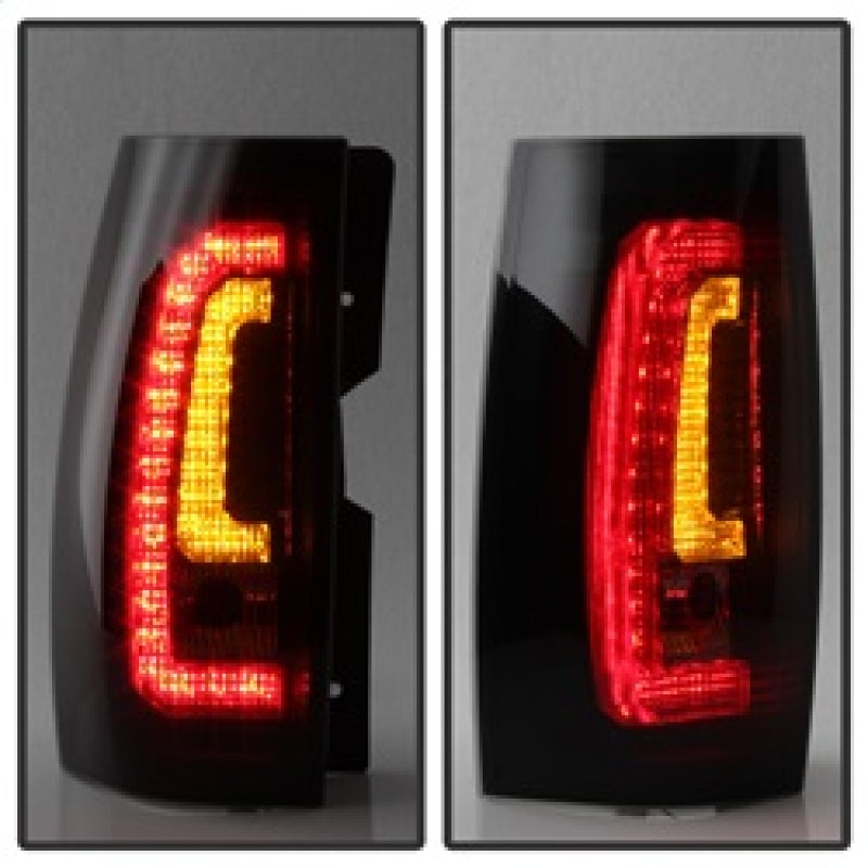 Spyder Chevy Suburban 07-14 V2 - LED Tail Lights - Black Smoke ALT-YD-CSUB07V2-LED-BSM Spyder Chevy Suburban 07-14 V2 - LED Tail Lights - Black Smoke ALT-YD-CSUB07V2-LED-BSM
