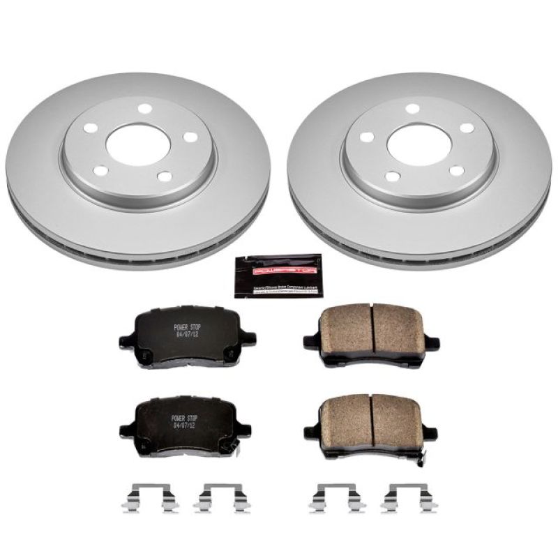 Power Stop 04-08 Chevrolet Malibu Front Z17 Evolution Geomet Coated Brake Kit Power Stop 04-08 Chevrolet Malibu Front Z17 Evolution Geomet Coated Brake Kit
