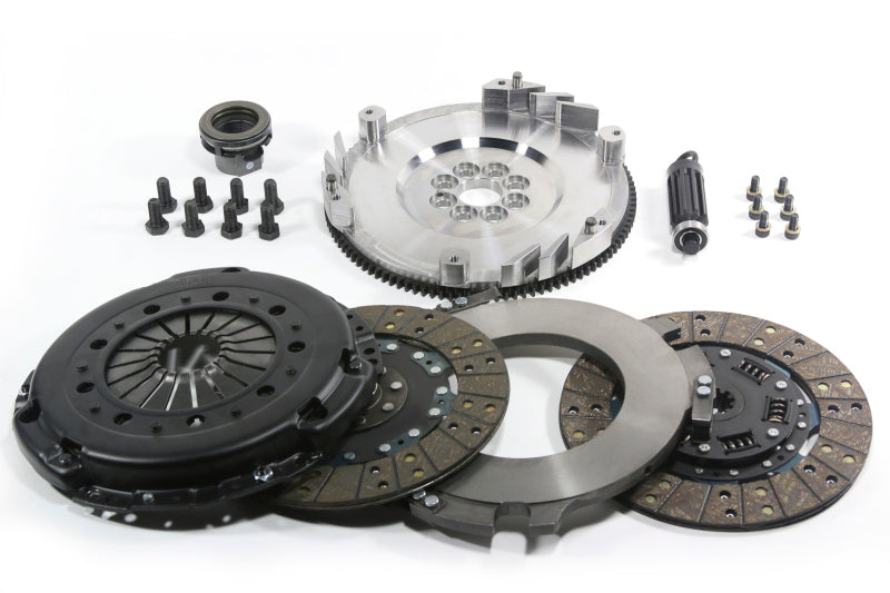 DKM Clutch BMW E46 M3 MS Twin Disc Clutch Kit w/Steel Flywheel (660 ft/lbs Torque) DKM Clutch BMW E46 M3 MS Twin Disc Clutch Kit w/Steel Flywheel (660 ft/lbs Torque)