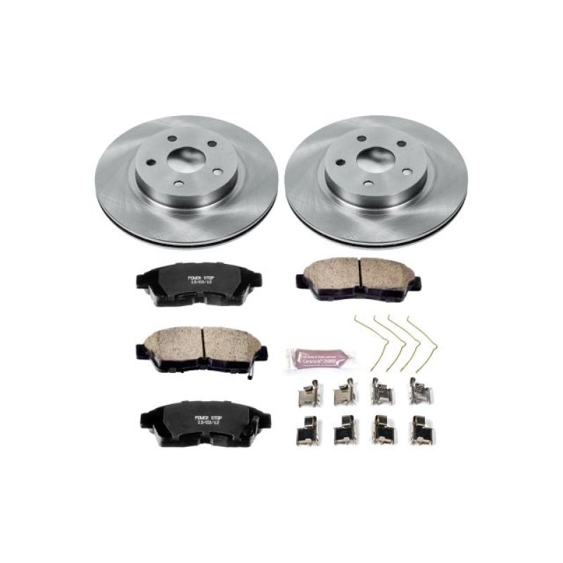 Power Stop 96-00 Toyota RAV4 Front Autospecialty Brake Kit Power Stop 96-00 Toyota RAV4 Front Autospecialty Brake Kit
