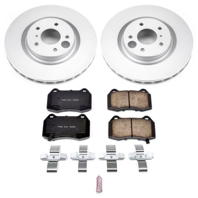 Power Stop 03-04 Infiniti G35 Front Z17 Evolution Geomet Coated Brake Kit Power Stop 03-04 Infiniti G35 Front Z17 Evolution Geomet Coated Brake Kit