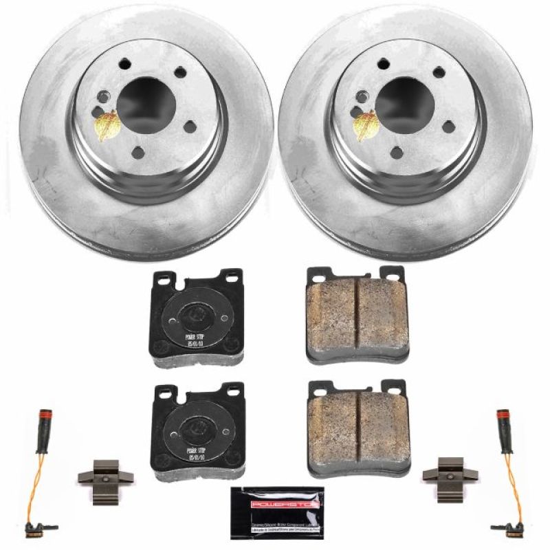 Power Stop 02-04 Mercedes-Benz C32 AMG Rear Z23 Evolution Sport Coated Brake Kit Power Stop 02-04 Mercedes-Benz C32 AMG Rear Z23 Evolution Sport Coated Brake Kit