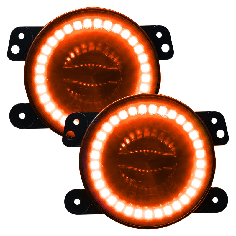 Oracle Jeep Wrangler JK/JL/JT High Performance W LED Fog Lights - w/o Controller Oracle Jeep Wrangler JK/JL/JT High Performance W LED Fog Lights - w/o Controller