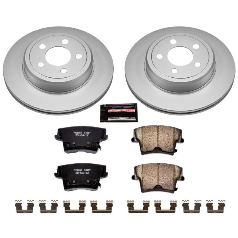 Power Stop 05-19 Chrysler 300 Rear Z17 Evolution Geomet Coated Brake Kit Power Stop 05-19 Chrysler 300 Rear Z17 Evolution Geomet Coated Brake Kit