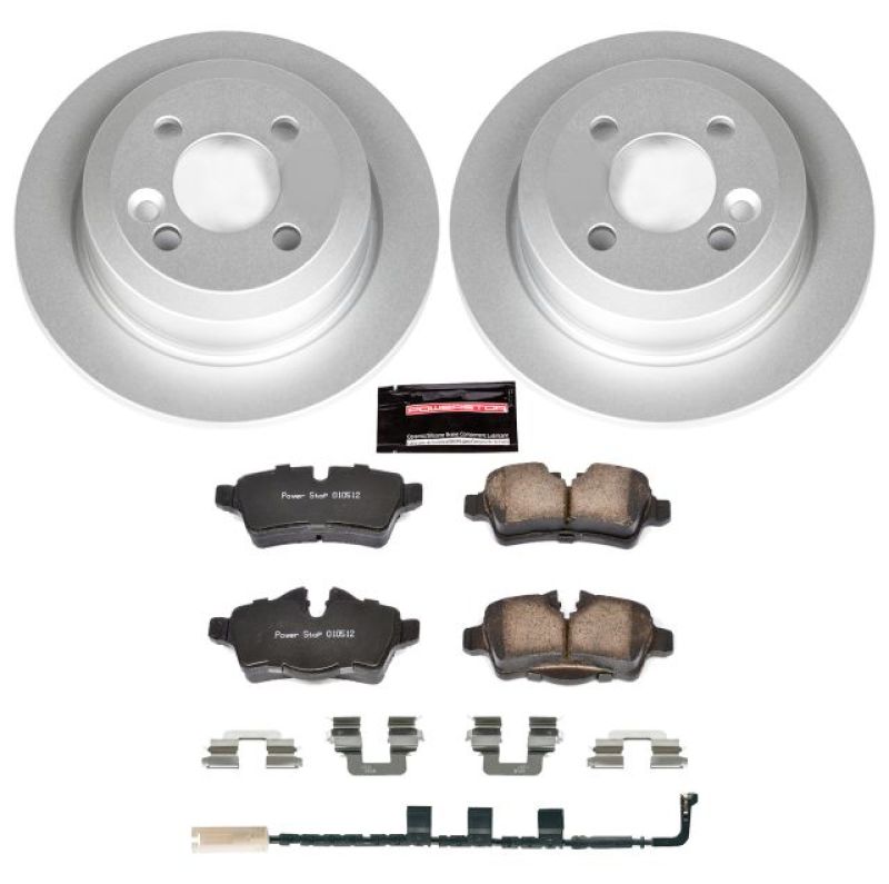 Power Stop 07-10 Mini Cooper Rear Z23 Evolution Sport Coated Brake Kit Power Stop 07-10 Mini Cooper Rear Z23 Evolution Sport Coated Brake Kit