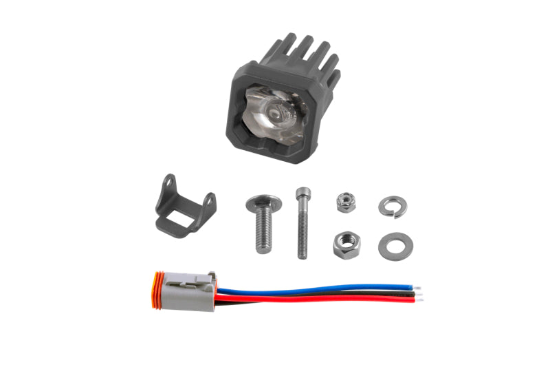 Diode Dynamics Stage Series C1 LED Pod Sport - White Flood Standard RBL Each Diode Dynamics Stage Series C1 LED Pod Sport - White Flood Standard RBL Each