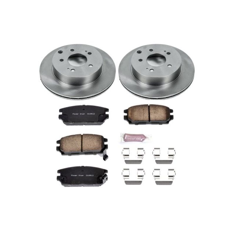 Power Stop 06-12 Mitsubishi Eclipse Rear Autospecialty Brake Kit Power Stop 06-12 Mitsubishi Eclipse Rear Autospecialty Brake Kit