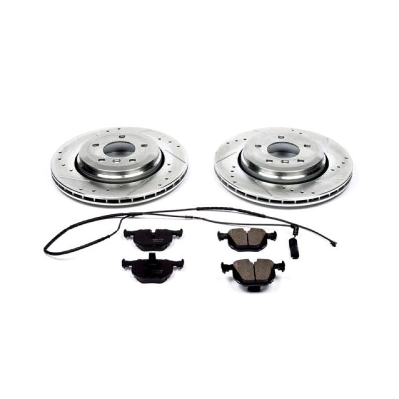 Power Stop 01-06 BMW 330Ci Rear Z23 Evolution Sport Brake Kit Power Stop 01-06 BMW 330Ci Rear Z23 Evolution Sport Brake Kit