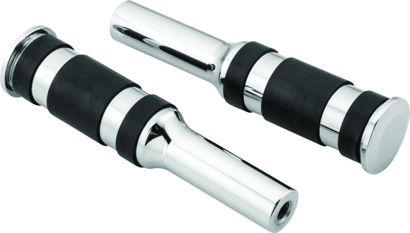Bikers Choice Chrome Billet Three Band Replacement Pegs For Forward Controls Bikers Choice Chrome Billet Three Band Replacement Pegs For Forward Controls