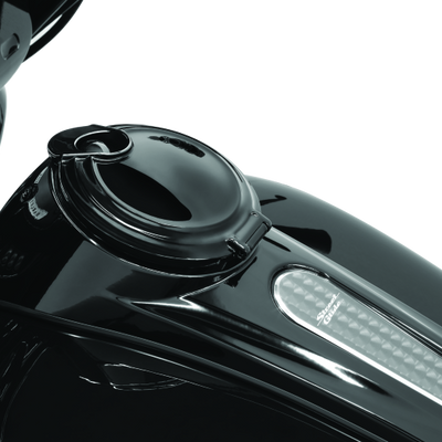 Kuryakyn Easy Fill Fuel Door Black