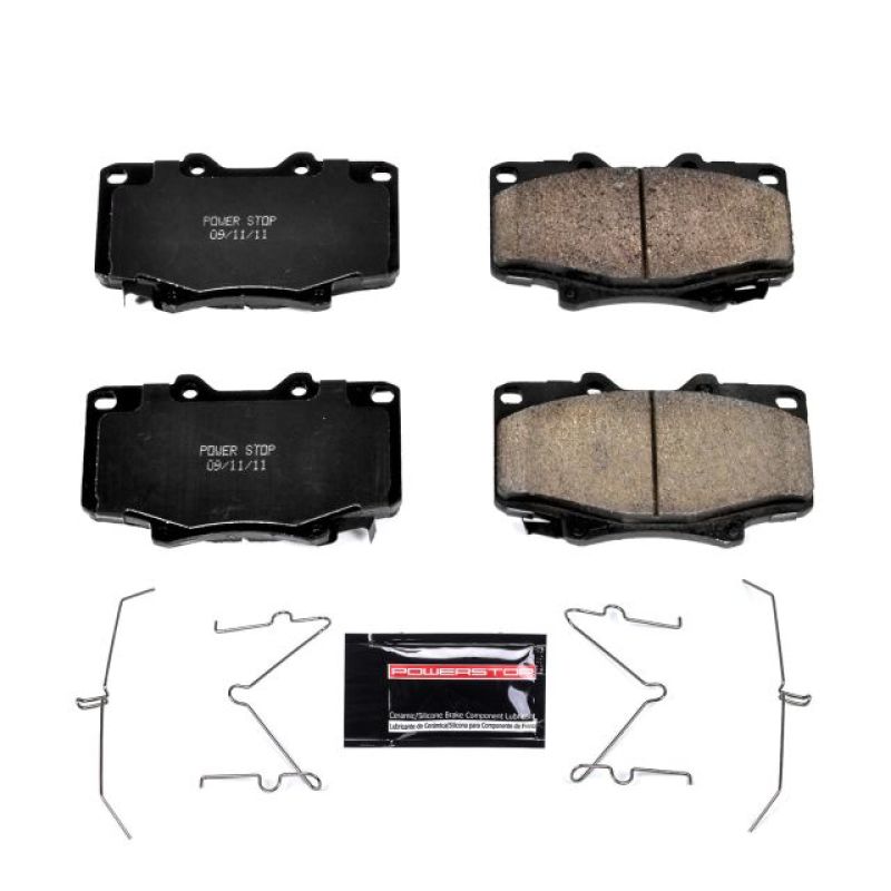 Power Stop 96-97 Lexus LX450 Front Z23 Evolution Sport Brake Pads w/Hardware Power Stop 96-97 Lexus LX450 Front Z23 Evolution Sport Brake Pads w/Hardware