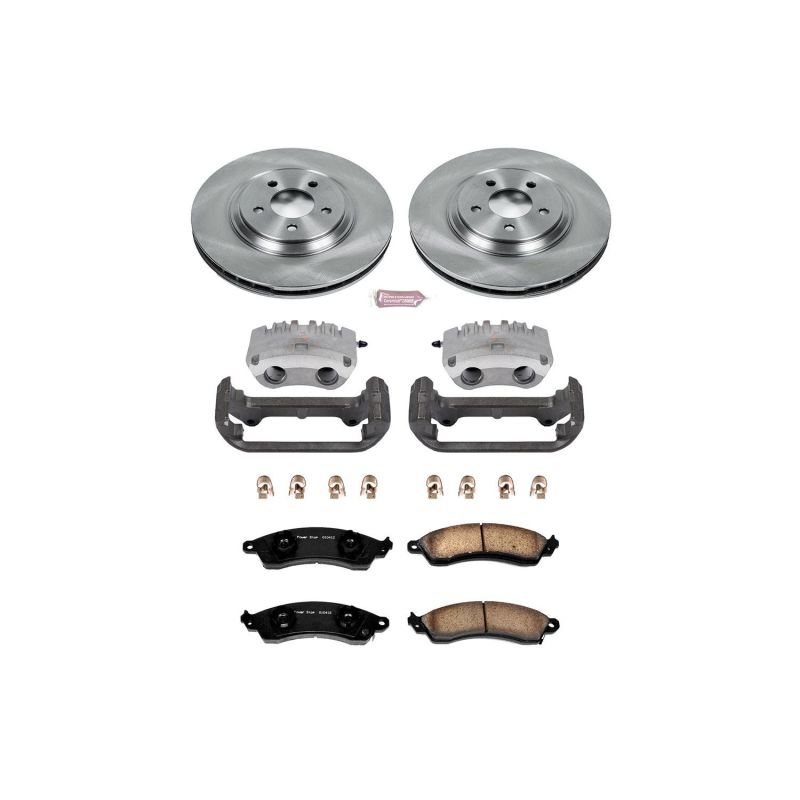 Power Stop 1999 Ford Mustang Front Autospecialty Brake Kit w/Calipers Power Stop 1999 Ford Mustang Front Autospecialty Brake Kit w/Calipers