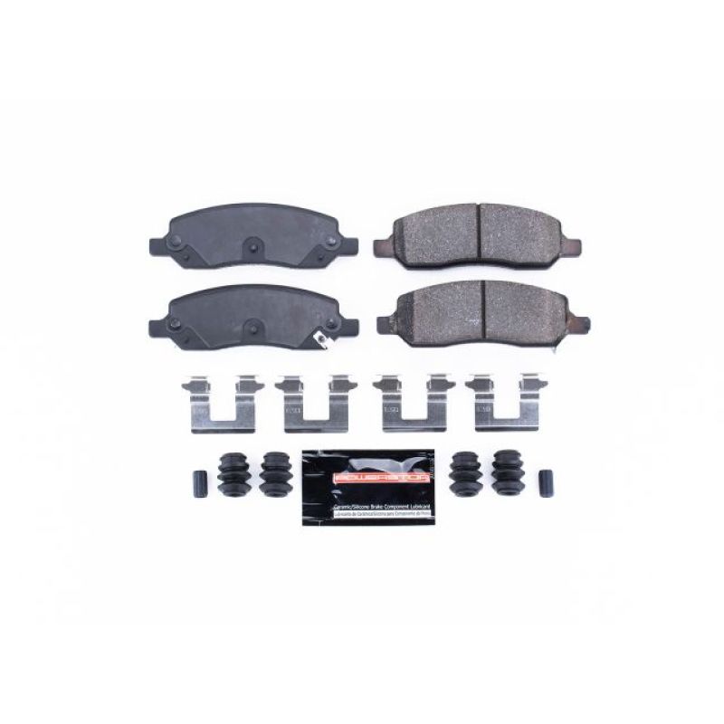 Power Stop 06-11 Buick Lucerne Rear Z23 Evolution Sport Brake Pads w/Hardware Power Stop 06-11 Buick Lucerne Rear Z23 Evolution Sport Brake Pads w/Hardware