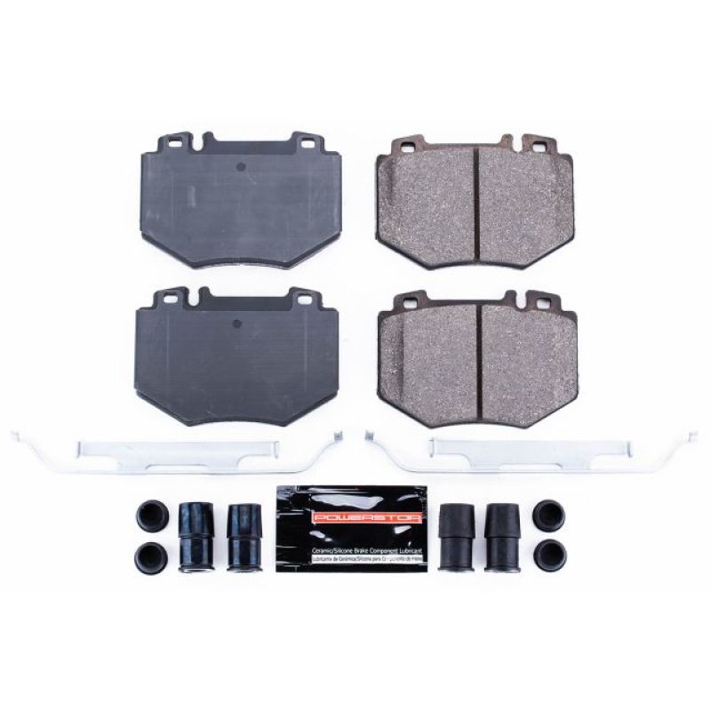 Power Stop 05-06 Mercedes-Benz S500 Front Z23 Evo Sport Brake Pad w/Hardware Power Stop 05-06 Mercedes-Benz S500 Front Z23 Evo Sport Brake Pad w/Hardware