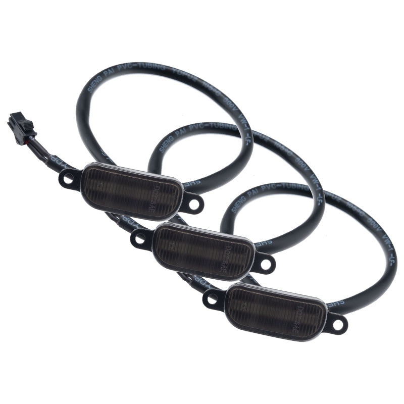 Oracle Universal Pre-Runner Style LED Grill Light Kit (New Style) - Amber w/Tinted Lens SEE WARRANTY Oracle Universal Pre-Runner Style LED Grill Light Kit (New Style) - Amber w/Tinted Lens SEE WARRANTY