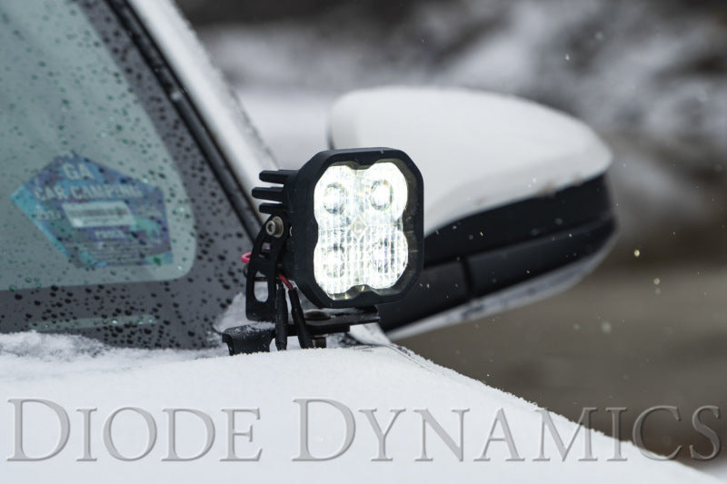 Diode Dynamics 10-21 Toyota 4Runner SS3 LED Ditch Light Kit - Yellow Pro Combo Diode Dynamics 10-21 Toyota 4Runner SS3 LED Ditch Light Kit - Yellow Pro Combo