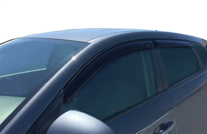 AVS 16-20 Hyundai Tucson Ventvisor Outside Mount Window Deflectors 4pc - Smoke AVS 16-20 Hyundai Tucson Ventvisor Outside Mount Window Deflectors 4pc - Smoke