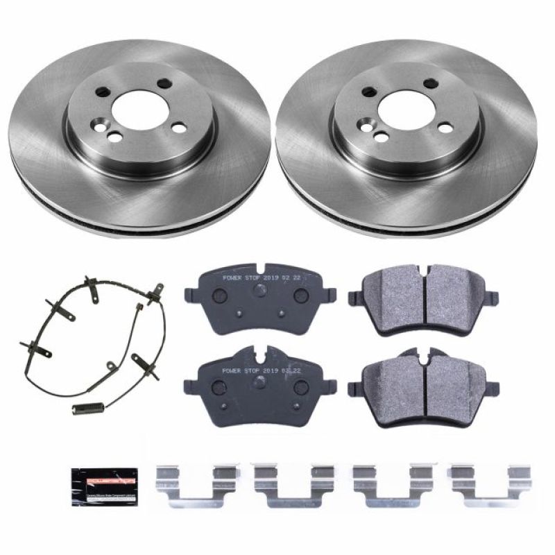 Power Stop 07-08 Mini Cooper Front Track Day Brake Kit Power Stop 07-08 Mini Cooper Front Track Day Brake Kit