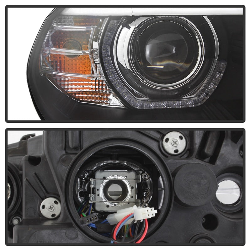 Spyder 07-10 BMW X5 E70 (HID Models Only) Projector Headlights - Black PRO-YD-BMWE7007-AFSHID-BK Spyder 07-10 BMW X5 E70 (HID Models Only) Projector Headlights - Black PRO-YD-BMWE7007-AFSHID-BK