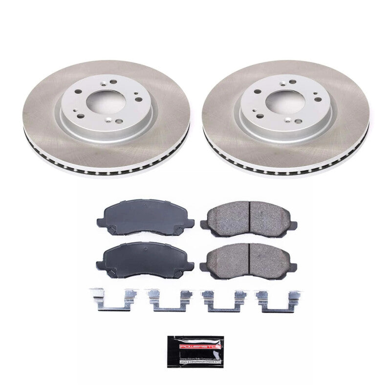 Power Stop 04-09 Mitsubishi Galant Front Semi-Coated Rotor Kit Power Stop 04-09 Mitsubishi Galant Front Semi-Coated Rotor Kit