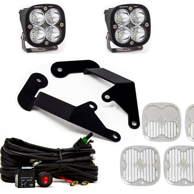 Baja Designs 21+ Ford Bronco Sport Squadron Sport Spot LED Light Pods - Clear