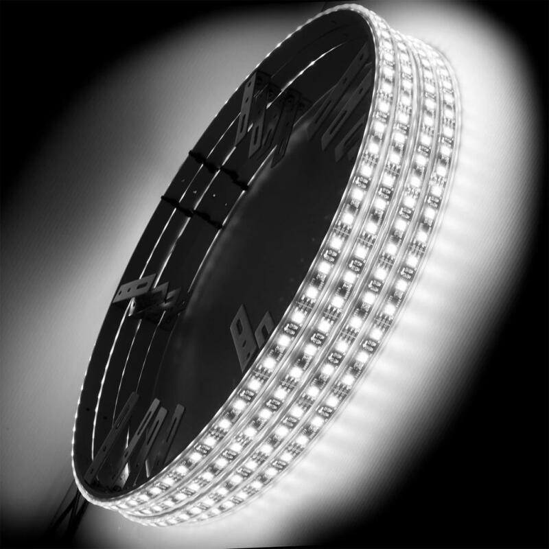 Oracle LED Illuminated Wheel Rings - Double LED - White SEE WARRANTY Oracle LED Illuminated Wheel Rings - Double LED - White SEE WARRANTY
