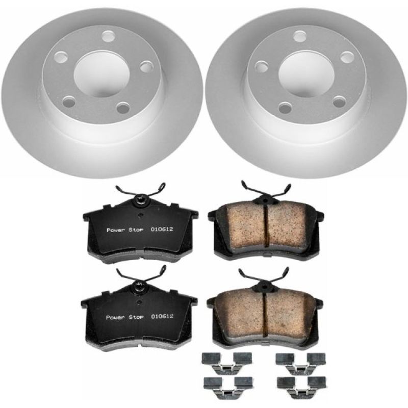 Power Stop 01-05 Audi Allroad Quattro Rear Z23 Evolution Sport Coated Brake Kit Power Stop 01-05 Audi Allroad Quattro Rear Z23 Evolution Sport Coated Brake Kit