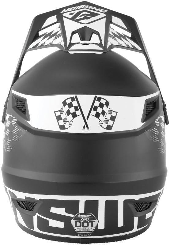 Answer AR1 Sweep Helmet Black/White - XS Answer AR1 Sweep Helmet Black/White - XS