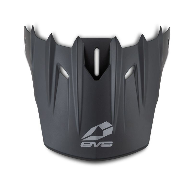 EVS T5 Solid Helmet Visor - Matte Blk EVS T5 Solid Helmet Visor - Matte Blk