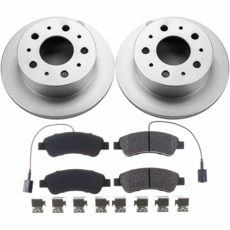 Power Stop 14-19 Ram ProMaster 1500 Rear Z17 Evolution Geomet Coated Brake Kit Power Stop 14-19 Ram ProMaster 1500 Rear Z17 Evolution Geomet Coated Brake Kit