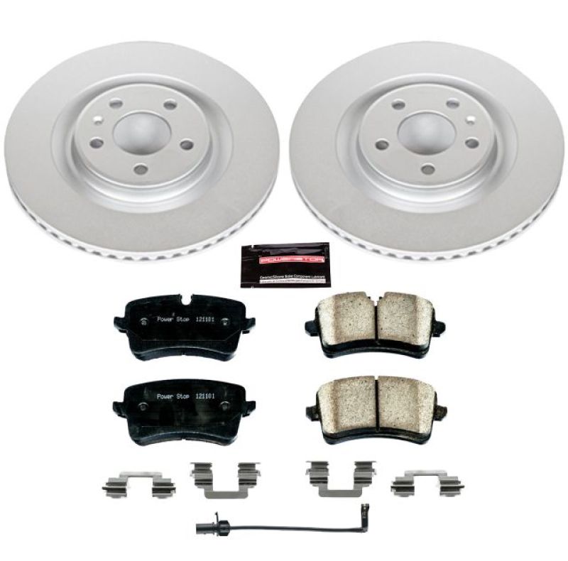 Power Stop 14-18 Audi A6 Rear Z23 Evolution Sport Coated Brake Kit Power Stop 14-18 Audi A6 Rear Z23 Evolution Sport Coated Brake Kit