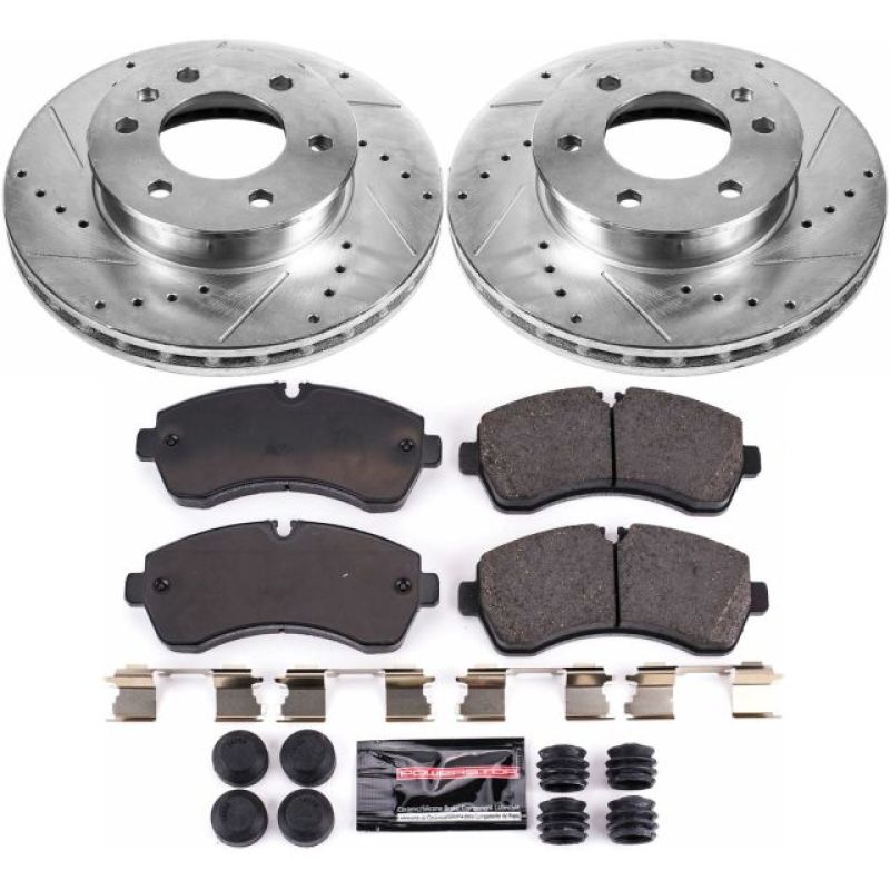 Power Stop 07-09 Dodge Sprinter 3500 Front Z23 Evolution Sport Brake Kit Power Stop 07-09 Dodge Sprinter 3500 Front Z23 Evolution Sport Brake Kit