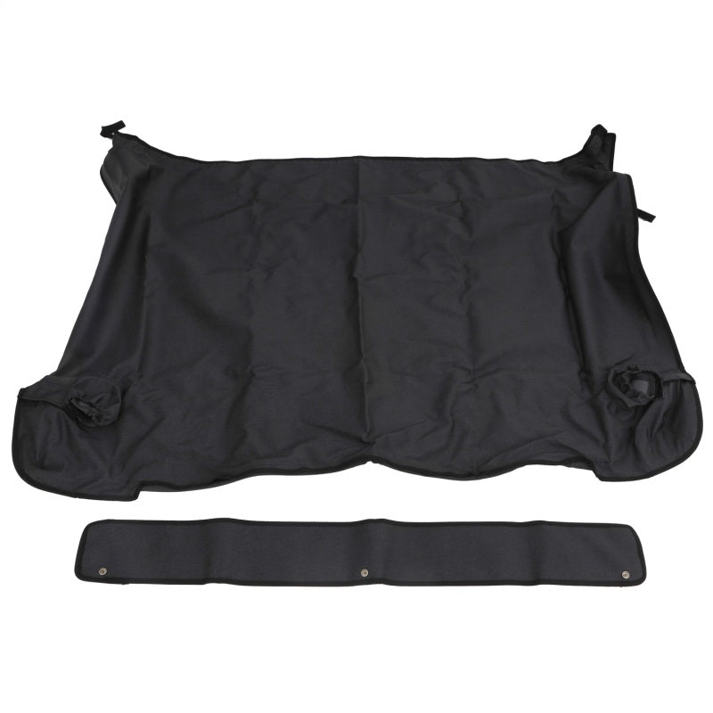 Rampage 2018-2022 Jeep Wrangler(JL) 4-Door Tonneau Cover w/ Tailgate Bar Kit - Black Diamond Rampage 2018-2022 Jeep Wrangler(JL) 4-Door Tonneau Cover w/ Tailgate Bar Kit - Black Diamond