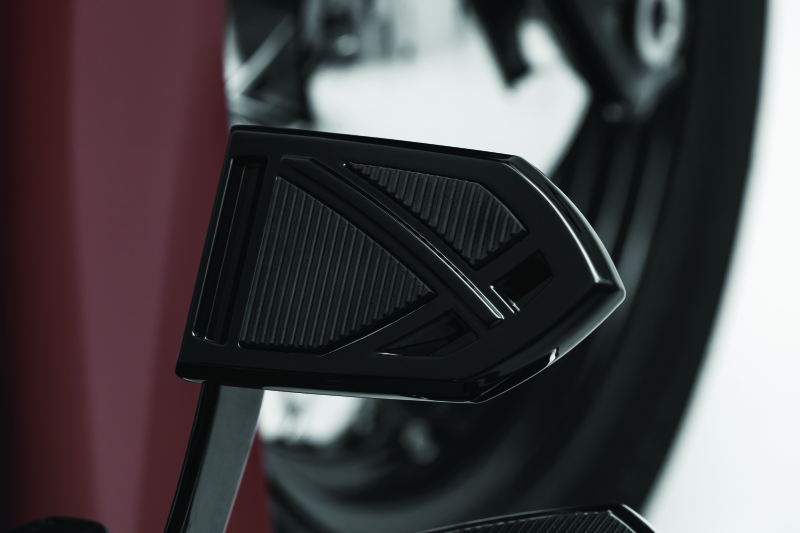 Kuryakyn Phantom Brake Pedal Pad For 18-Up FL Softails Black Kuryakyn Phantom Brake Pedal Pad For 18-Up FL Softails Black