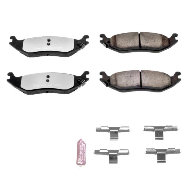 Power Stop 07-09 Chrysler Aspen Rear Z36 Truck & Tow Brake Pads w/Hardware Power Stop 07-09 Chrysler Aspen Rear Z36 Truck & Tow Brake Pads w/Hardware