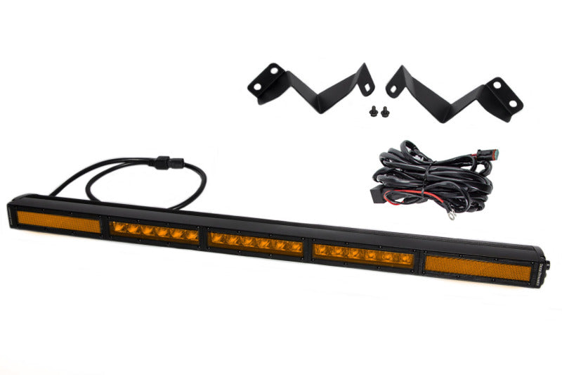 Diode Dynamics 16-21 Toyota Tacoma SS30 Stealth Lightbar Kit - Amber Combo Diode Dynamics 16-21 Toyota Tacoma SS30 Stealth Lightbar Kit - Amber Combo