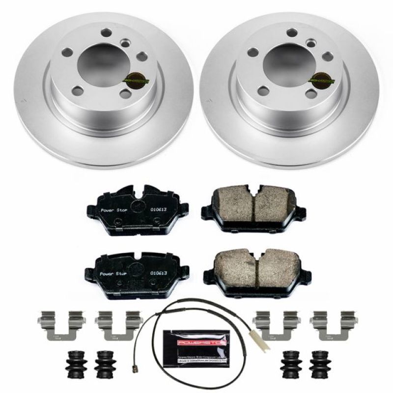 Power Stop 11-16 Mini Cooper Countryman Rear Z23 Evolution Sport Coated Brake Kit Power Stop 11-16 Mini Cooper Countryman Rear Z23 Evolution Sport Coated Brake Kit